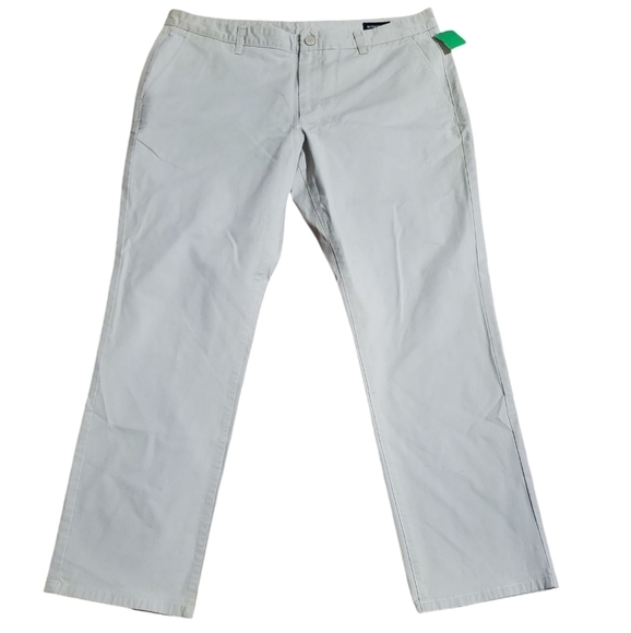 Bonobos Mens Chino Pants Lt Gray Size W38 L30 Cotton - Picture 1 of 9